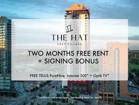 The Hat at East Village | 611 7 Ave SE, Calgary