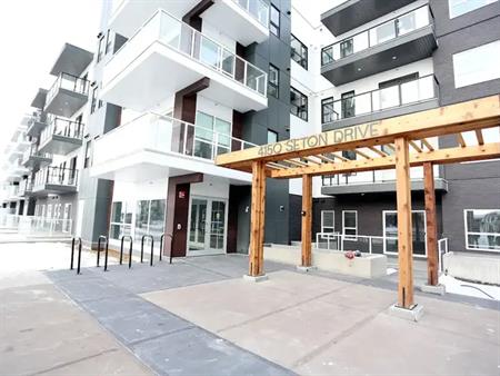 Beautiful, one bedroom apartment conveniently located in Seton | 118 - 4150 Seton Dr SE, Calgary