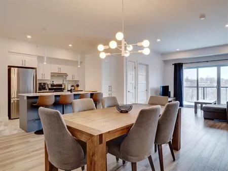 Luxueux 4 1/2 Style Condo Secteur Mont-B