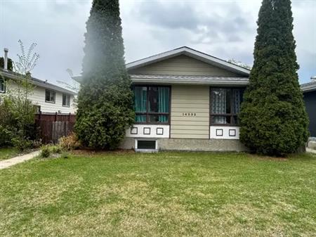1/2 Price Rent!! Cozy 3 Bedroom 1 Bathroom Basement Suite with Private Laundry! | 14332 121 Street Northwest, Edmonton