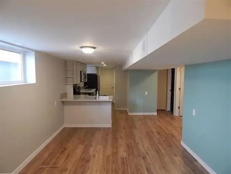 2 BEDS+DEN BASEMENT SUITE W/ LARGE YARD (ALL UTILITIES INCLUDED) | 1424 8 Avenue SE, Calgary