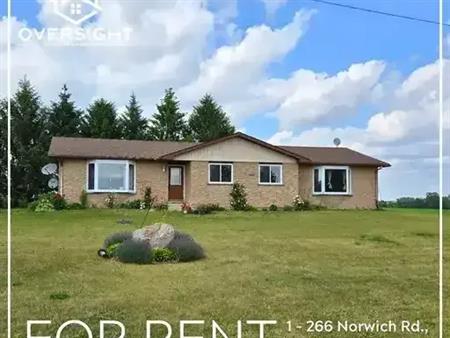 2-Bedroom Duplex in Brant!! | 266 Norwich Road, Brant