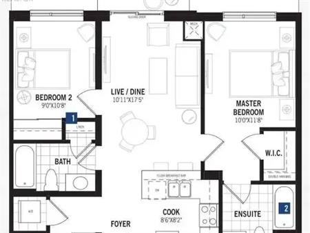 313 - 1105 LEGER WAY | 313 - 1105 LEGER WAY, Milton