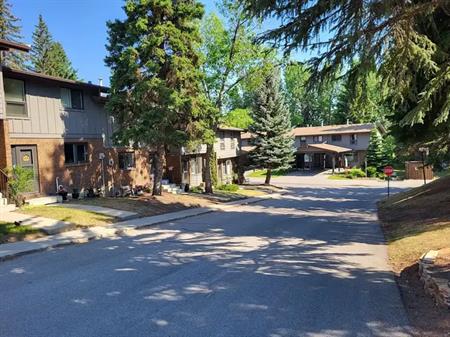 2 bedroom townhouse/developed basement/2 parking stalls and a pool. | Calgary