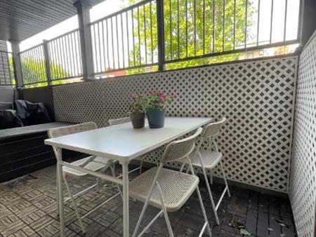 5 1/2 à Lachine, en rez-de-jardin, près du bord de l'eau