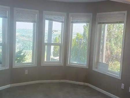 Gorgeous, spacious, unfurnished ground-level, private one-bedroom unit | 605 Lombard Street, Kamloops