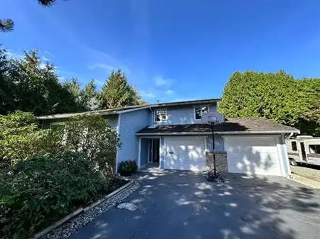Beautiful garden view 3 bed 2 bath upper house for rent near South Surrey | 18083 21A Avenue, Surrey