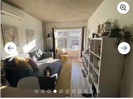À LOUER – 3 ½ moderne Quartier Saint-Sauveur dans la ville de QUÉBEC, Animaux acceptés !!!