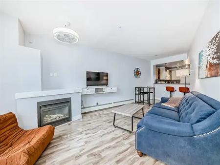 Furnshed 1 Bed + Den in Mission. Heated parking. Insuite Laundry. Steps to 4st | 209 - 315 24 Ave SW, Calgary