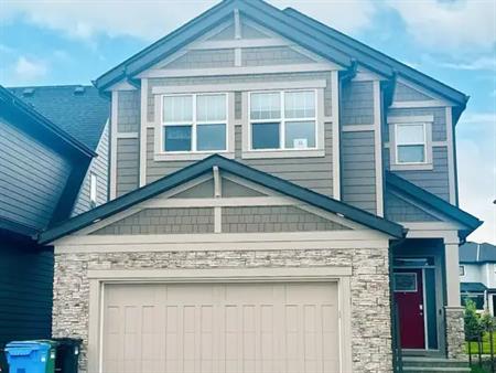 luxurious, modern, open floor plan 2-story home featuring 4B, 2.5 baths | Legacy Glen Terrace SE, Calgary