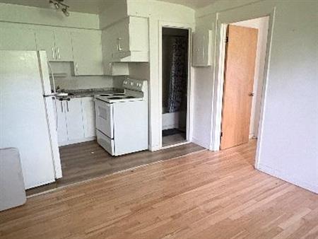 3 1/2 – 1325$/mois - CHAUFFAGE-EAU CHAUDE INCLUS - poêle, frigo inclus