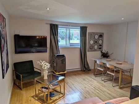 NOUVEAUTÉ! - 3½ Au Rez-de-jardin
