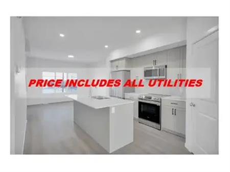 *INCLUDES UTILITIES* 3 Bedroom, Bright Spacious Townhouse | 725 Orchards Boulevard Southwest, Edmonton