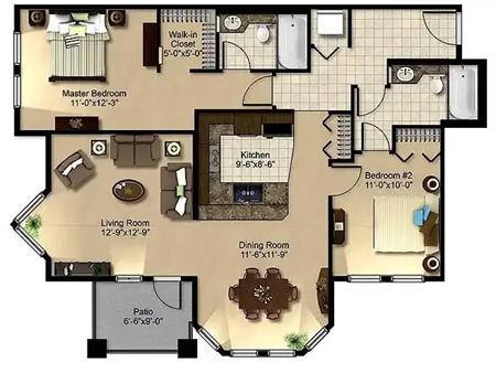 Spacious 2 Bedroom 2 Bathroom Corner Unit for Rent in Red Haus Royal Oak | 70 Royal Oak Plaza NW, Calgary