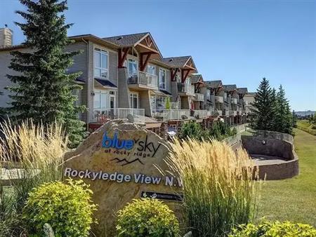 Rent includes heat, water-sewer, and access to the fitness centre | 148 Rockyledge View NW, Calgary