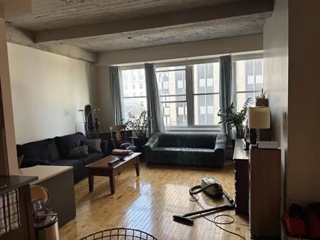 Lease Transfer - Spacious 1 BR Open Concept Loft in Old Montreal ! | 200 Rue Saint-Jacques, Montreal