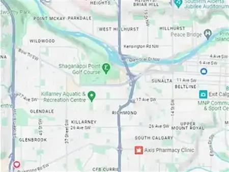 FURNISHED South-Facing 1 Bedroom Basement Suite close to MRU! | 2424 58 Avenue Southwest, Calgary