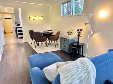 Fully furnished newly decorated 2 bed basement apartment in Bridgeland | 231 7 Street Northeast, Calgary
