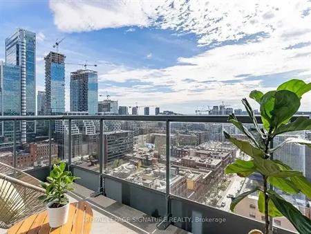 King West Gem! Sunlit SW views, parking, all utilities—steps to it all! | 438 King Street West, Toronto