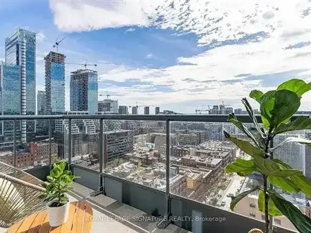 King West Gem! Sunlit SW views, parking, all utilities—steps to it all! | 438 King Street West, Toronto