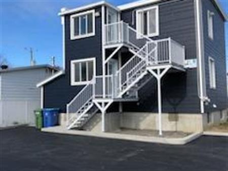 À LOUER – Grand 4 1/2 avec sous-sol, rez-de-chaussée d’un duplex tranquille