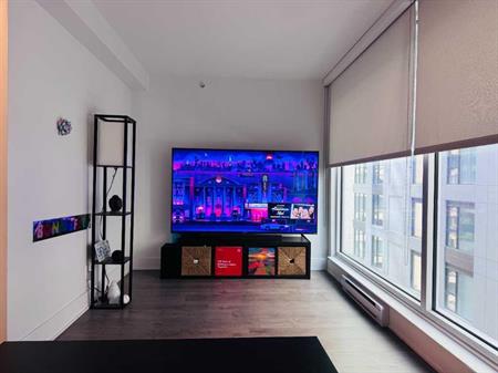 Bel appartement d'une chambre facilement accessible au centre-ville avec un bail d'un an. Si vous êtes intéressé, je peux pay