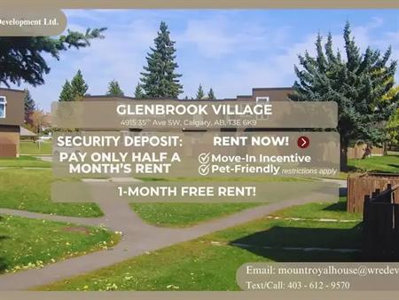 GLENBROOK VILLAGE | 4915 35th Ave. SW, Calgary
