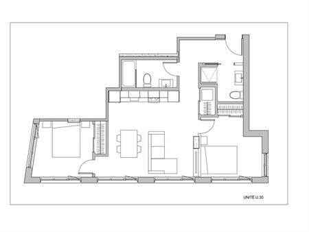 2 Bedroom - 742 Rue William, Montréal