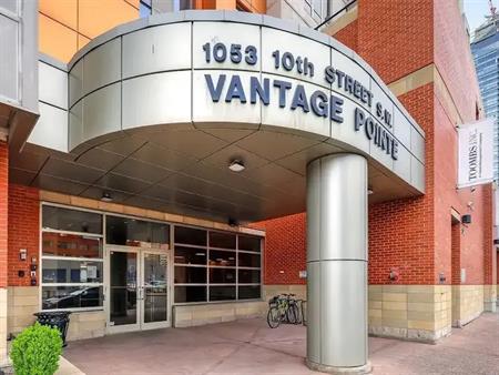 10th ave condo, fully furnished, utilities and underground parking inc. in rent | 1053 10 Street Southwest, Calgary