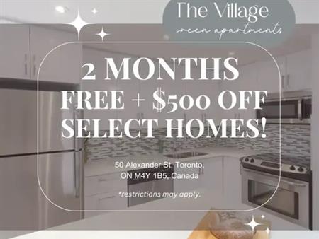 Village Green | 50 Alexander Street, Toronto