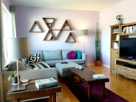 Appartement à louer: Beau et grand 4 1/2 éclairé