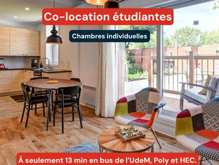 Co-location étudiantes, Montréal