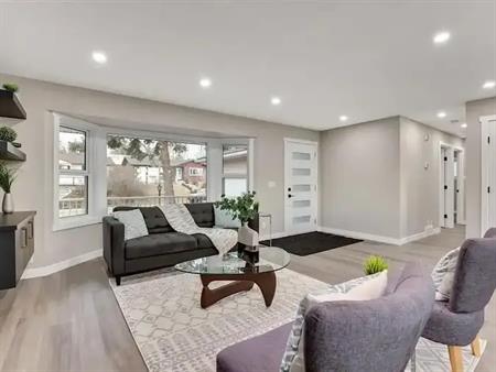 Beautiful newly renovated house with finished basement. | 7116 Hunterwood Road Northwest, Calgary