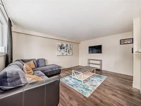Fully Furnished Renovated Peaceful Oasis + Parking + Internet | Calgary