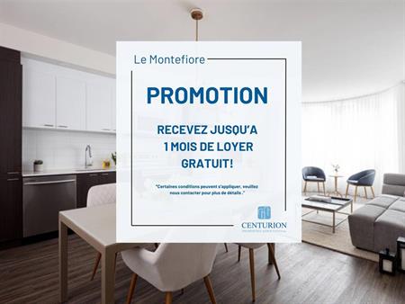 1 Bedroom + Den - 5885 Cavendish Boulevard, Montréal
