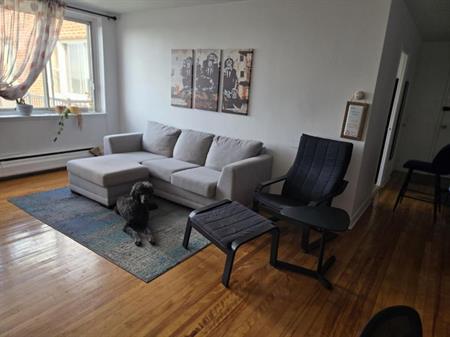 Grand 3.5, chiens permis, stationnement inclus à Montréal