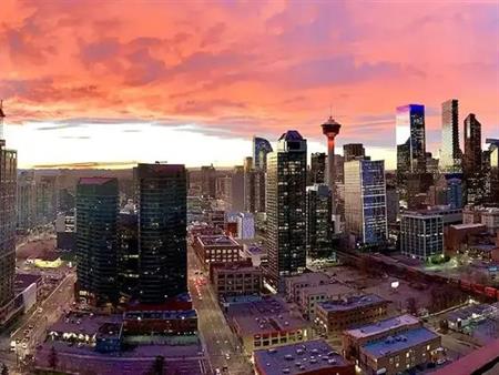 Mountain view 1 bedroom condo downtown | 3008 - 1122 3 St SE, Calgary