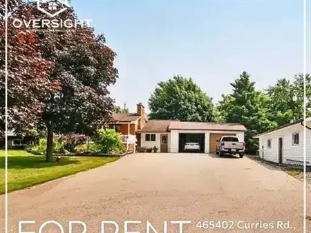 3-Bedroom Home with Shop Included!! | 465402 Curries Road, Norwich