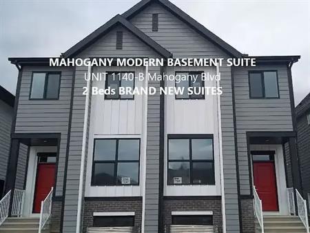 NEW MODERN BSMT SUITE - 2 Bedroom, 1 Bath/ Semi-detached / Mahogany | 1140 Mahogany Boulevard Southeast, Calgary