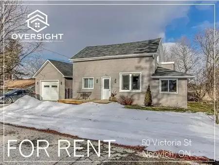 3-Bedroom with a Heated Shop! | 50 Victoria Street, Embro