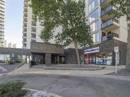Walking Distance to UofA: 2 bed + 2 bath Highrise Condo Available | 908 10149 Saskatchewan Drive NW, Edmonton