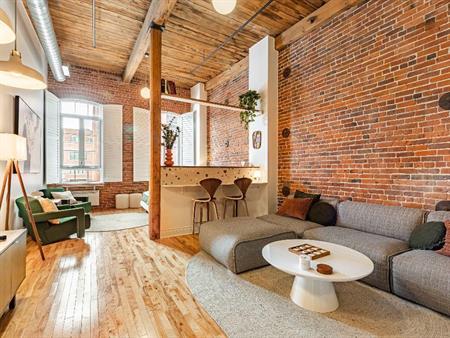 Loft design tout inclus – Petite-Bourgogne, Montréal
