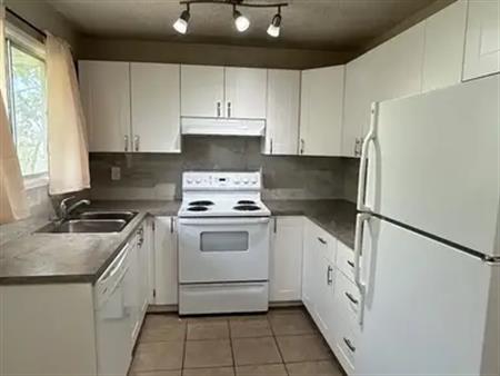 Newly Renod 2BR Mn Flr-NEW kitchen/bath+large fenced yard/deck+hardwood-pets ok | 280 Fallswater Road NE, Calgary
