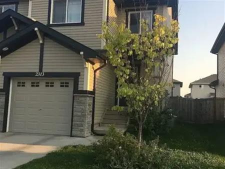 Nice 3 bedroom 3 bathroom Duplex | 2313 Casselman Crescent Southwest, Edmonton