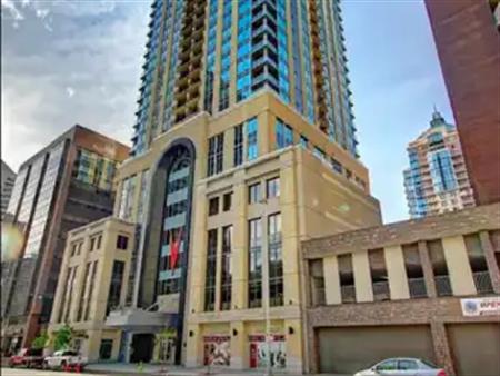 NEW COZY ONE BEDROOM CONDO IN VOGUE | 1507 - 930 6 Avenue SW, Calgary