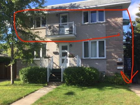 loyer 4 1/2 à Laval-des-Rapides