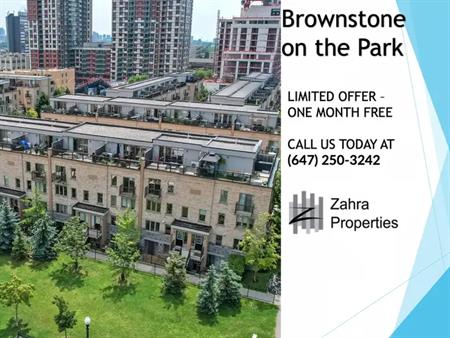 Brownstone on the Park | 12 foundry avenue rd, Toronto