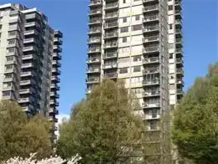 2 beds  beautifully renovated with in suite laundry | 1133 Beach Avenue, Vancouver