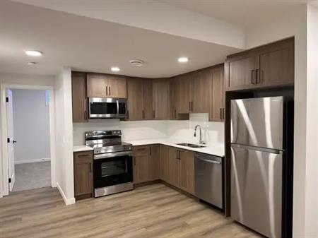 Modern 1 Bedroom Basement Suite | Calgary