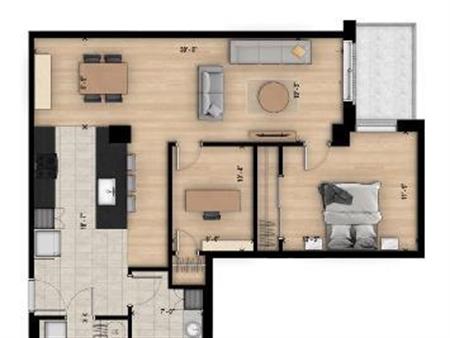 Appartement 3 1/2+ Charlesbourg (1 lit + bureau)